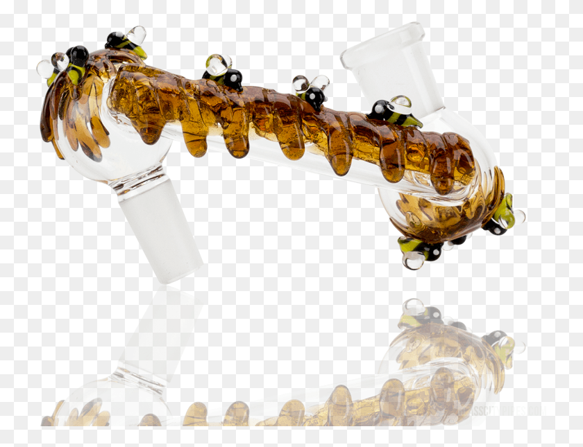 737x585 Empire Glassworks Worked Beehive Dropdown 14mm Male Crocodile, Leisure Activities, Toy, Person HD PNG Download