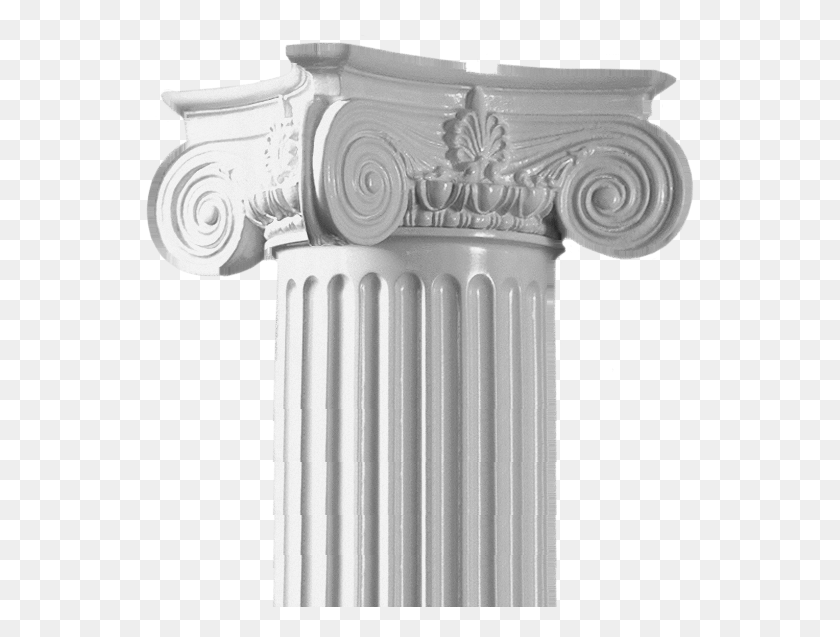 549x577 Empire Greek Angular Ionic Capitals, Building, Architecture, Pillar Descargar Hd Png
