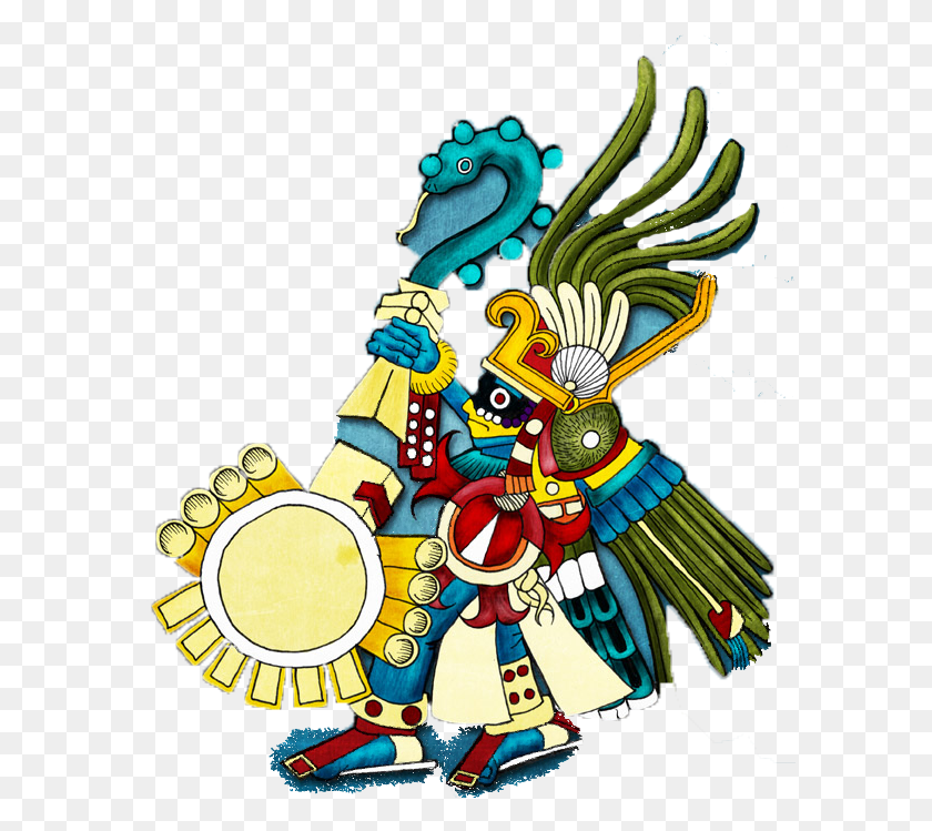 594x689 Empire Tenochtitlan Stone Huitzilopochtli Mythology Du Huitzilopochtli, Crowd, Carnival, Festival HD PNG Download