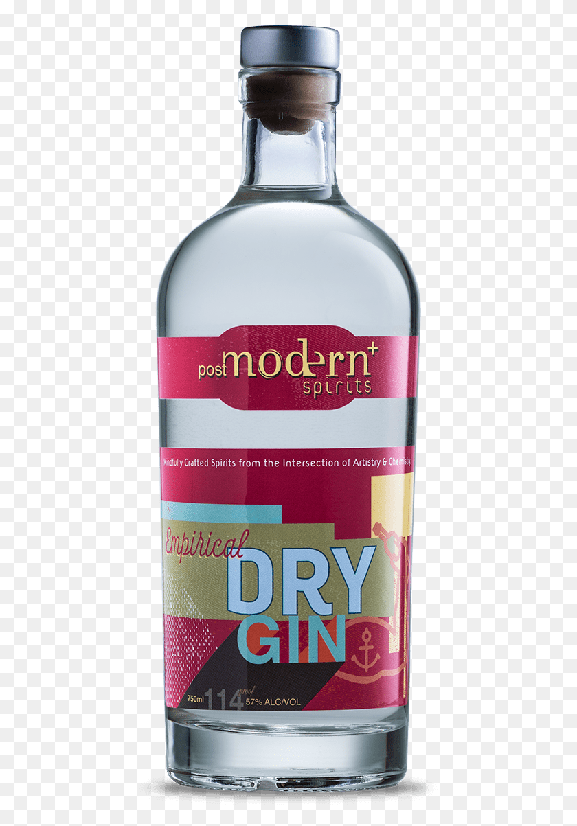435x1143 Empirical Dry Gin Glass Bottle, Liquor, Alcohol, Beverage Descargar Hd Png