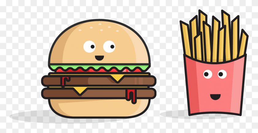 1215x584 Employee Clipart Fast Food Worker, Clothing, Apparel, Burger HD PNG Download