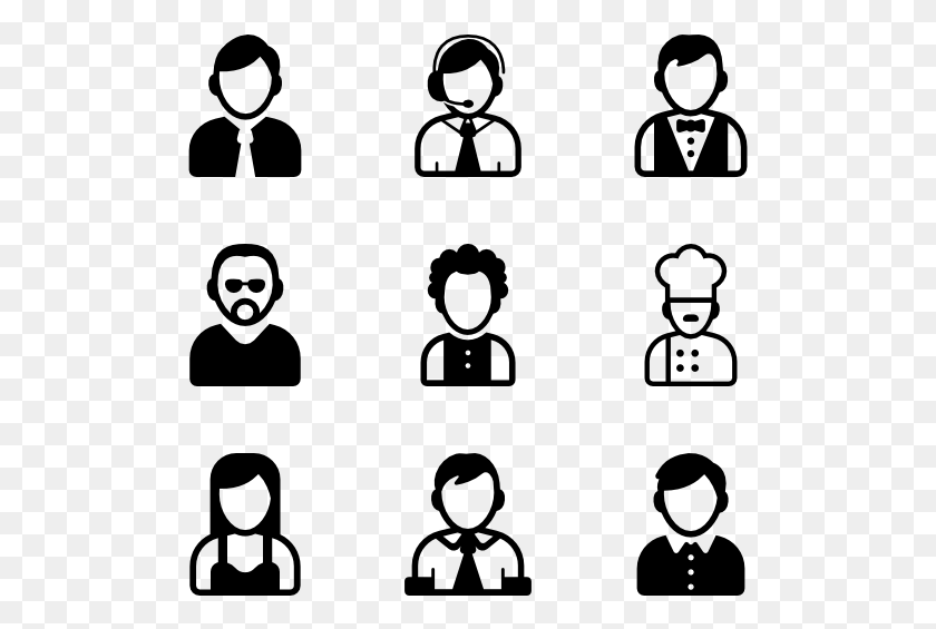 503x505 Employees Manager Line Icon, Gray, World Of Warcraft HD PNG Download