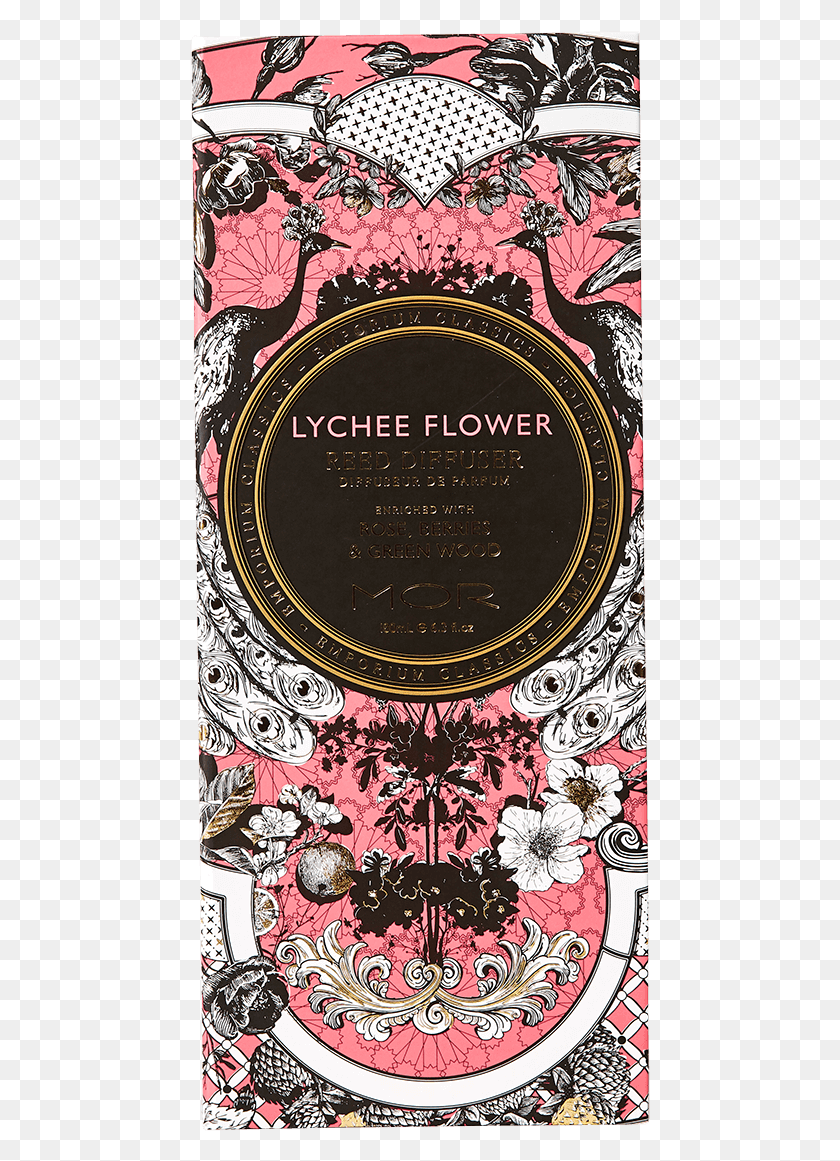 461x1101 Descargar Png Emporium Classics Lychee Flower Reed Difusor Reed Difusor, Placa, Texto, Gráficos Hd Png