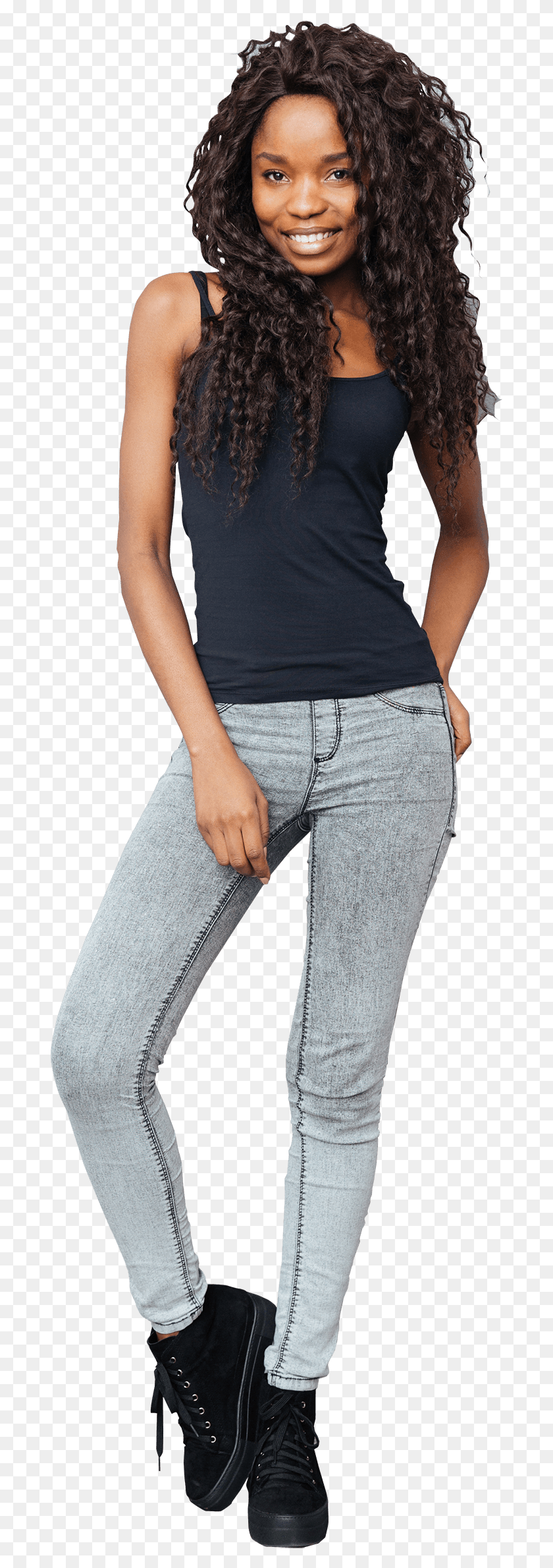 687x2319 Empower Young Women And Adolescent Girls Photo Shoot, Pants, Clothing, Apparel Descargar Hd Png