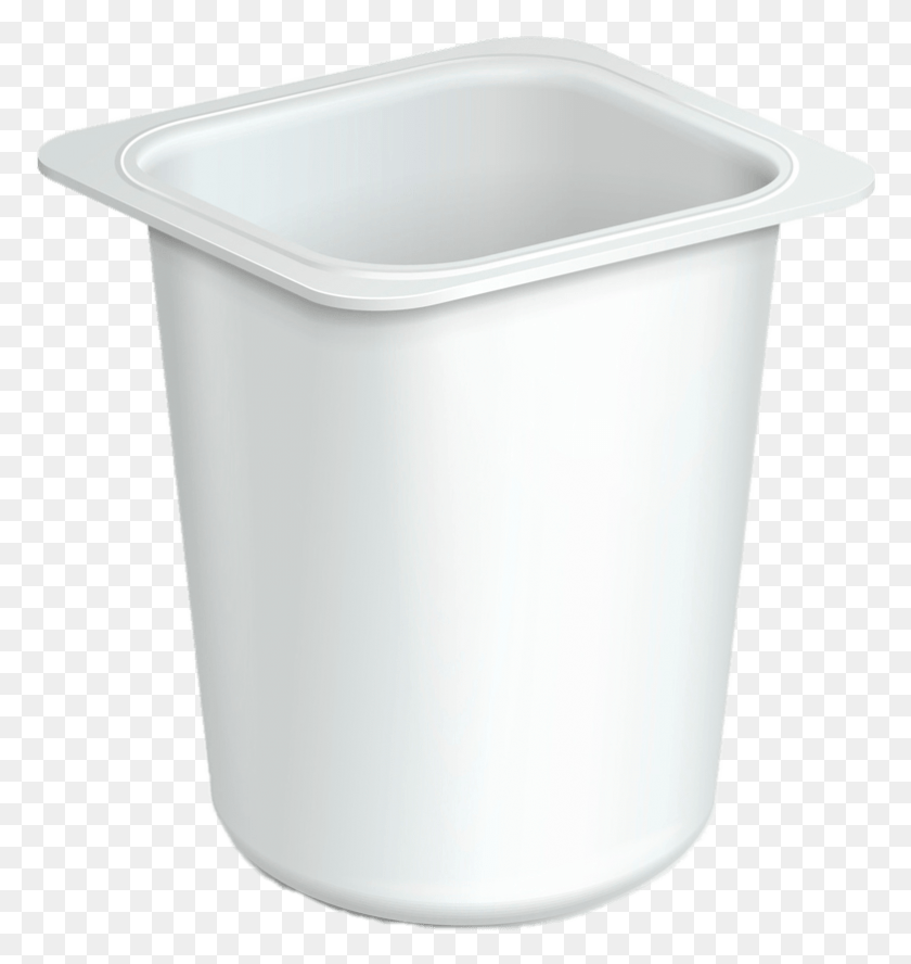 782x831 Empty Plastic Yoghurt Cup Transparent, Bathtub, Tub, Plastic Bag HD PNG Download