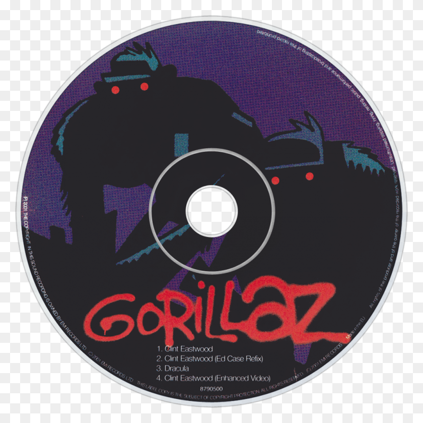 1000x1000 En El Significado Y La Calidad Del Video Les Comparto Gorillaz, Disk, Dvd HD PNG Download