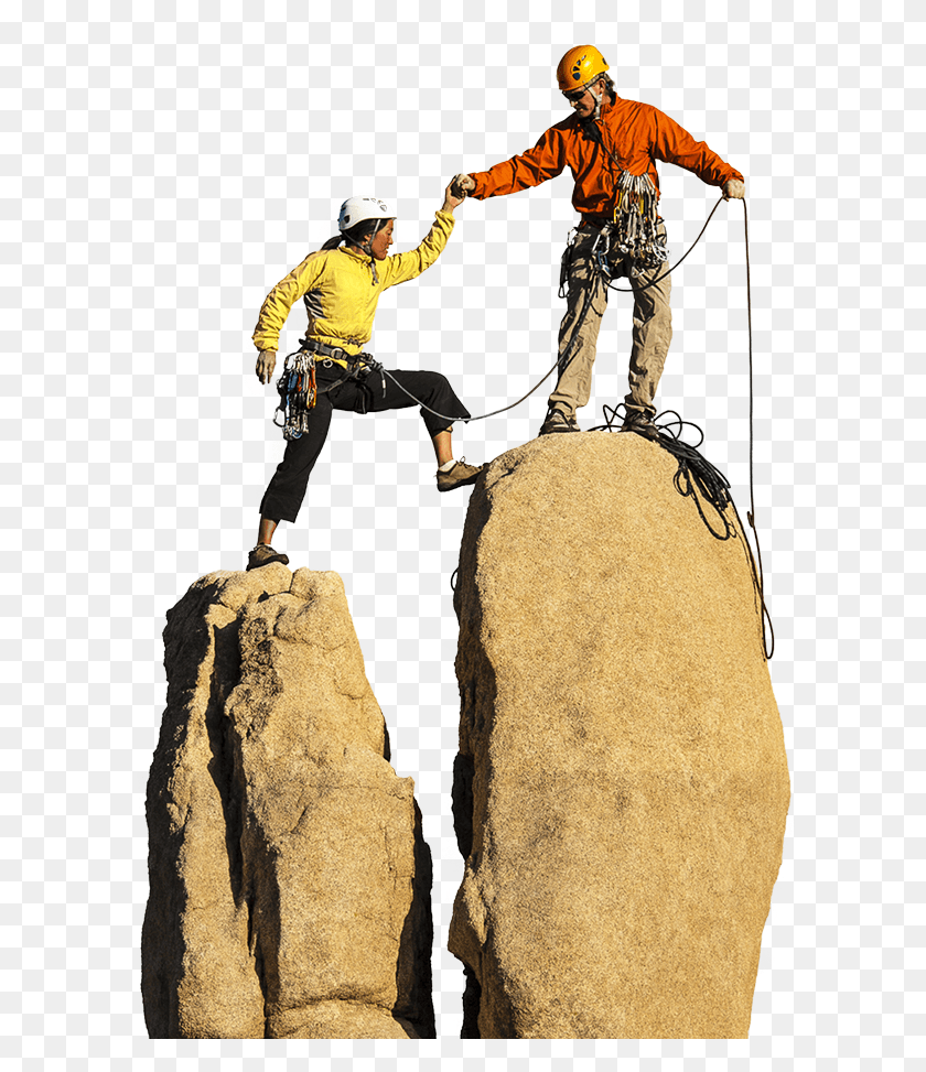 606x913 Enabling High Performance Workplaces Man Climbing Mountain Transparent, Person, Human, Adventure HD PNG Download