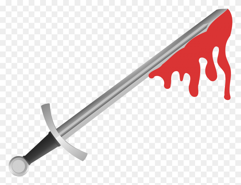 2400x1808 Encode Clipart To Base64 Clip Art Royalty Free Sword With Blood, Blade, Weapon, Weaponry HD PNG Download