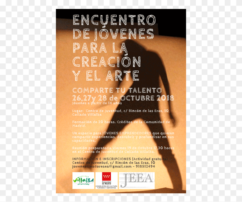 453x641 Encuentro De Jvenes Para La Creacin Y El Arte Collado Villalba, Poster, Advertisement, Flyer HD PNG Download