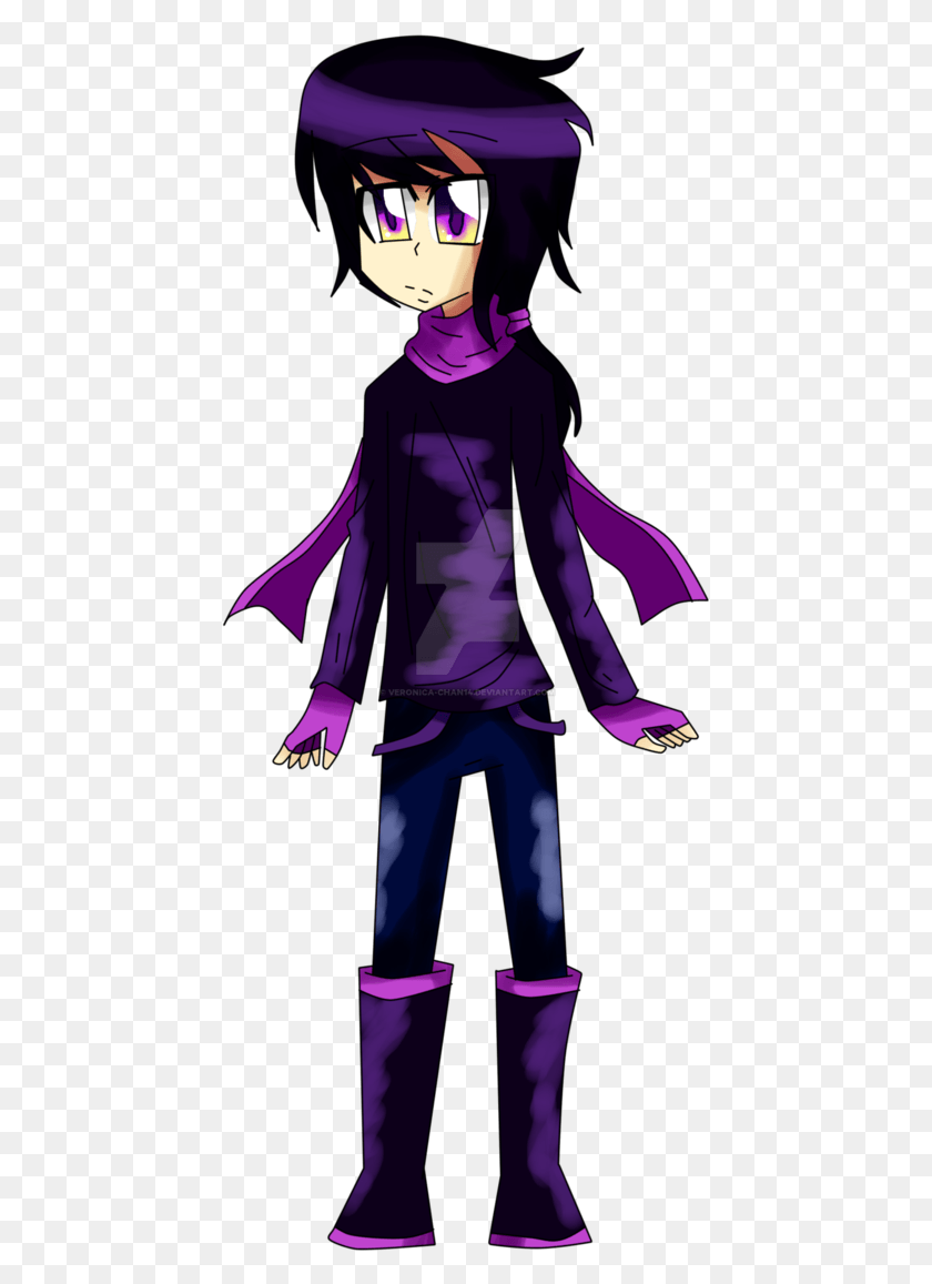 441x1097 Enderman Drawing Adorable Anime, Clothing, Apparel, Person HD PNG Download