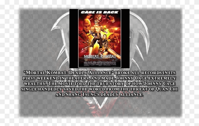 702x472 Descargar Mortal Kombat 3 Película, Persona, Humano, Terremoto Hd Png