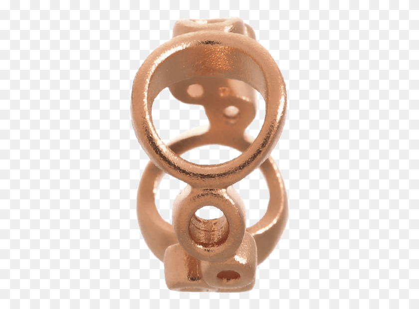 323x560 Endless Rose Gold Plated Sterling Silver 39bubbles39 Charm Bracelet, Architecture, Building, Rattle HD PNG Download