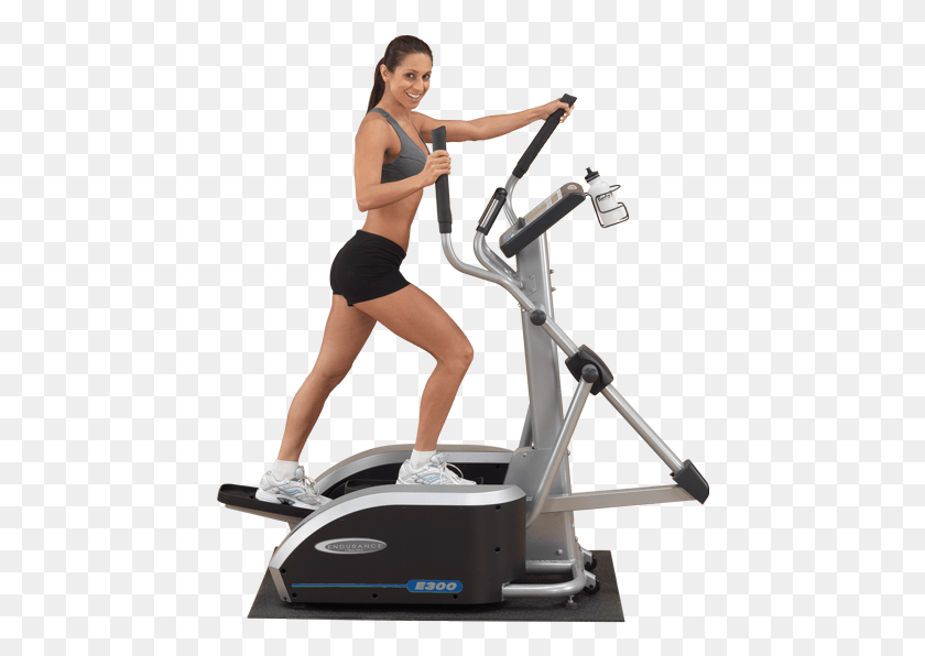 450x536 Endurance E300 Elliptical Trainer Elliptical Trainer, Person, Human, Working Out HD PNG Download