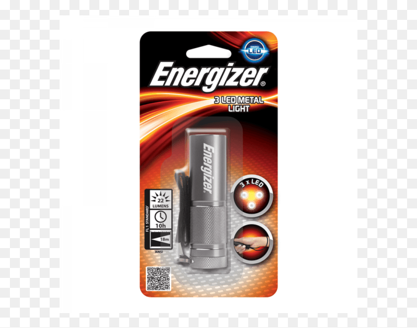 601x601 Energizer Small Metal Light 6led Energizer, Bottle, Gum, Cosmetics HD PNG Download
