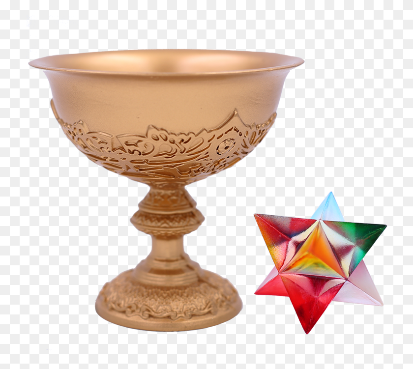 736x691 Energy Angel Fgo Stony Stone Decoration Holy Grail Triangle, Lamp, Symbol, Goblet HD PNG Download