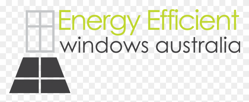 1000x366 Логотип Energy Efficient Windows Pty Ltd, Текст, Алфавит, Слово Hd Png Скачать