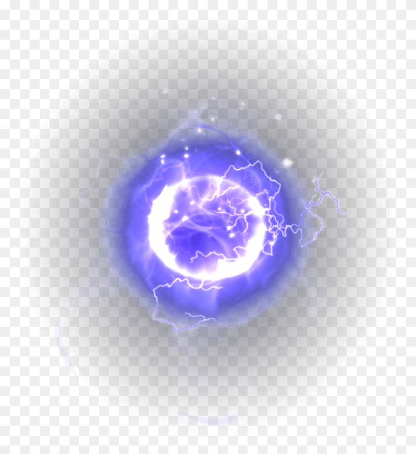 932x1025 Energy Sticker Purple Electric Spark, Light, Moon, Outer Space HD PNG Download