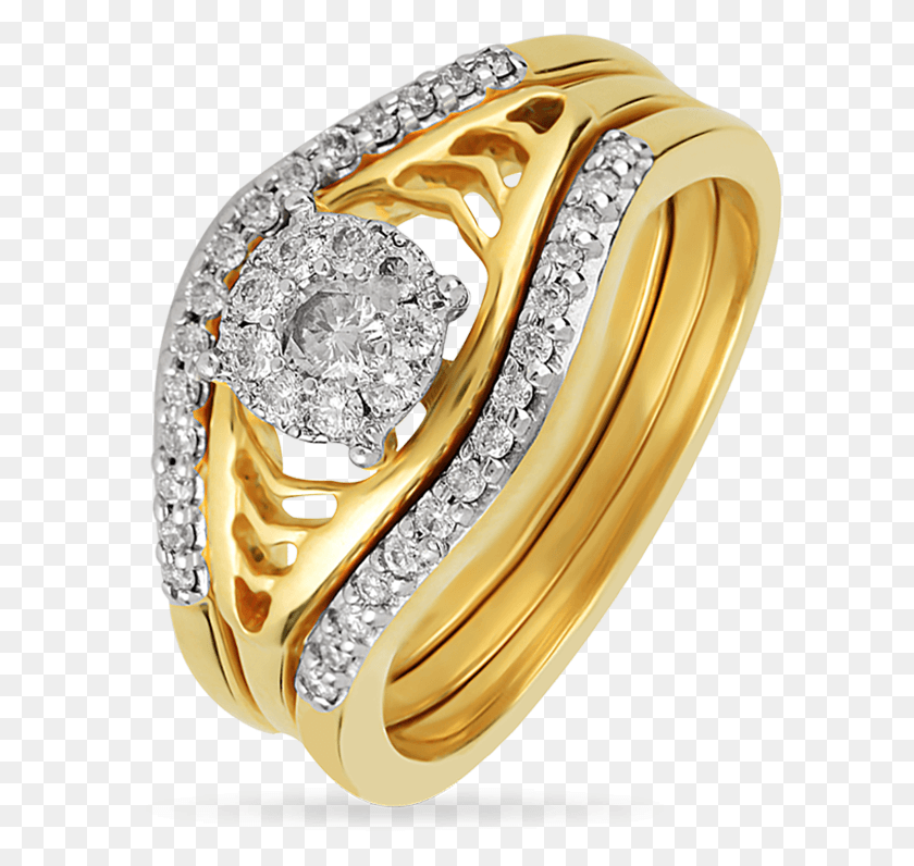 598x736 Engagement Ring, Gold, Ring, Jewelry HD PNG Download