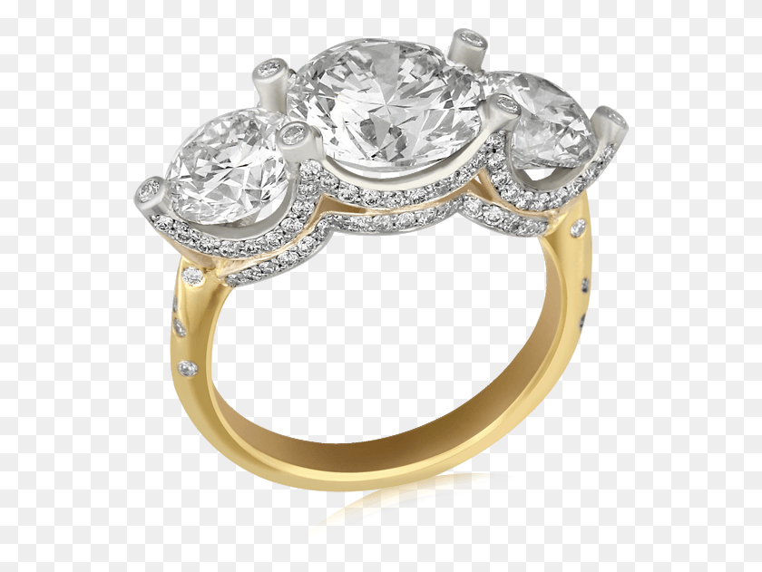 547x571 Engagement Ring, Accessories, Accessory, Jewelry HD PNG Download