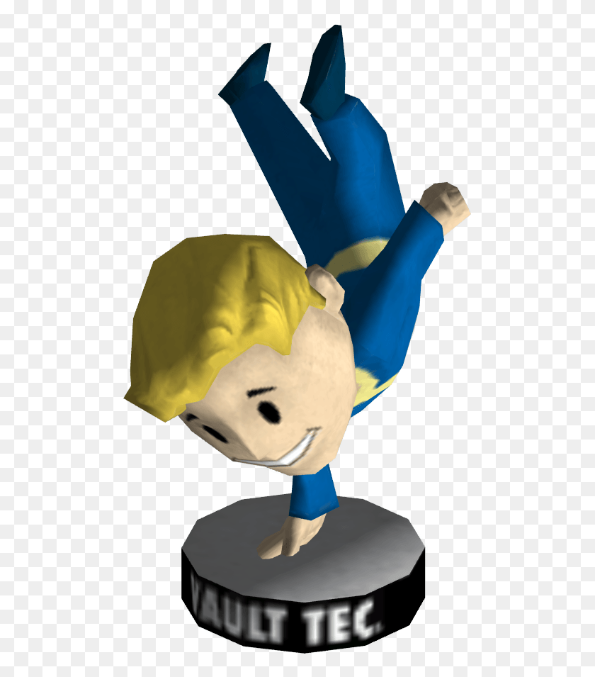 496x895 Engineer Clipart Fallout Vault Boy Bobblehead Agility, Cream, Dessert, Food HD PNG Download