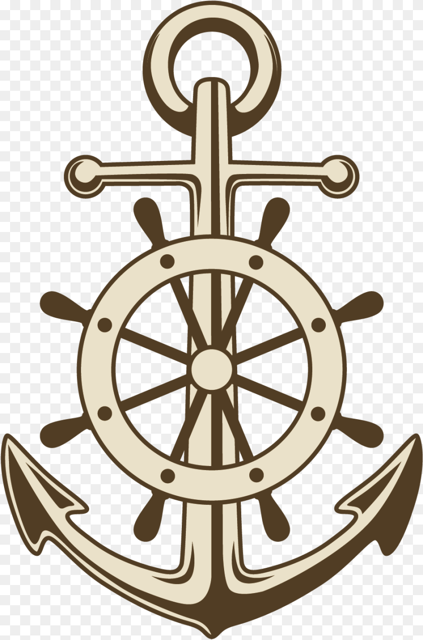 England Anchor Steering Wheel Ship, Electronics, Hardware, Hook, Animal Clipart PNG