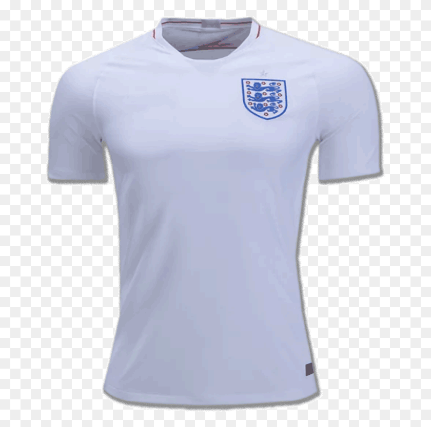663x774 England Football Jersey Home 2018 Fifa World Cup1 Camiseta De Costa Rica New Balance, Clothing, Apparel, Shirt HD PNG Download