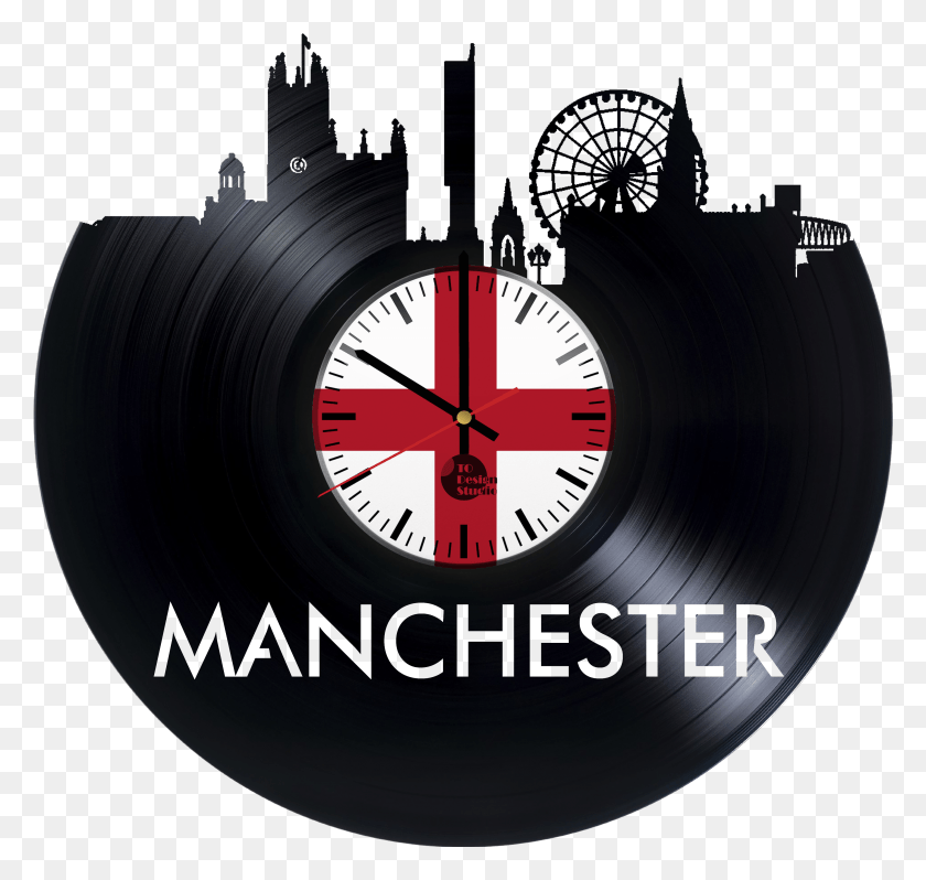 3539x3350 England Liverpool Vinyl Clocks HD PNG Download