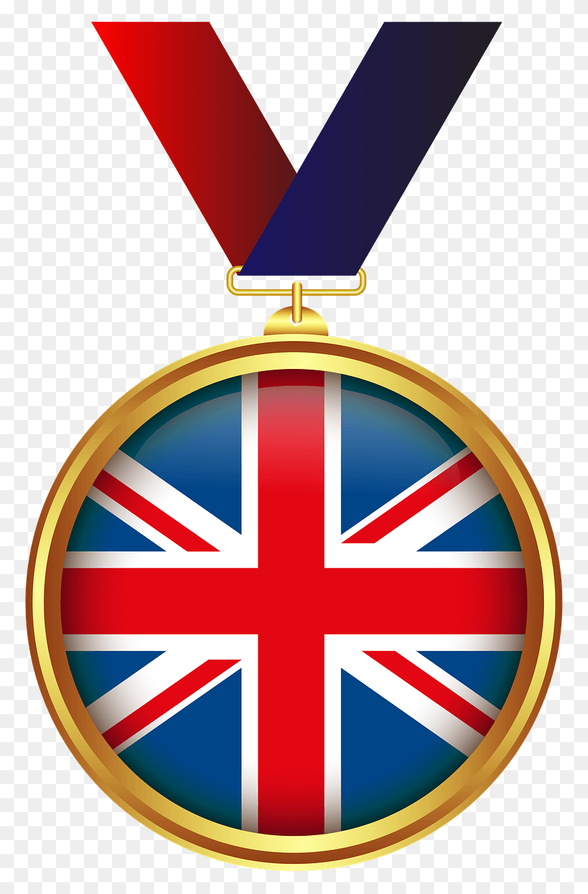 773x1217 England Medal Gold Tape Hoi4 Fascist Australia Flag, Trophy, Symbol, Gold Medal HD PNG Download