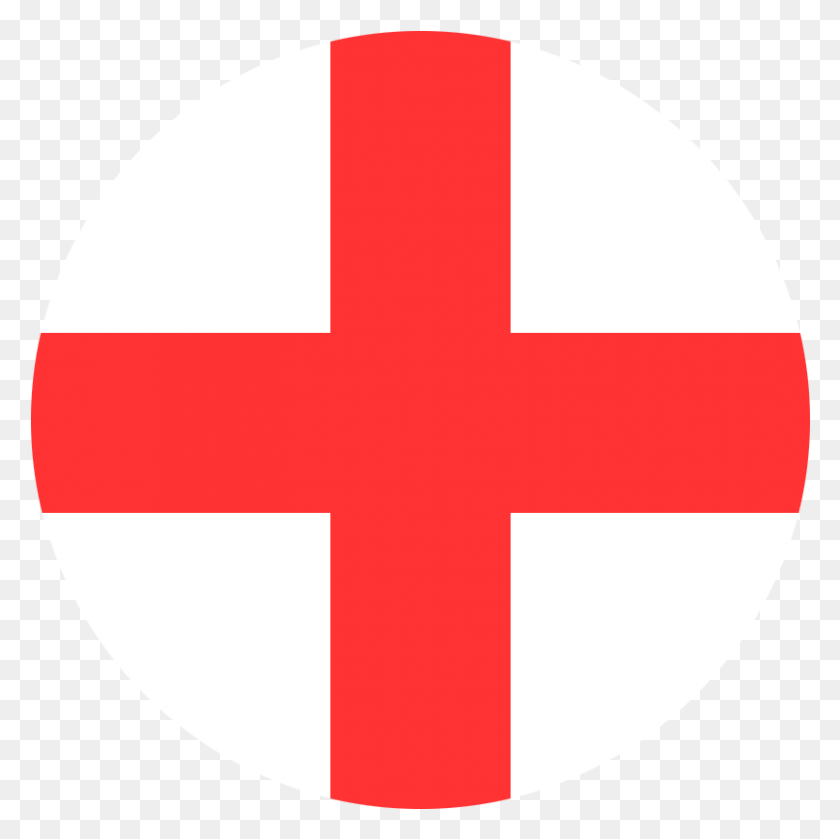 805x805 English Flag Red Cross Logo Transparent Background, Logo, First Aid, Symbol HD PNG Download
