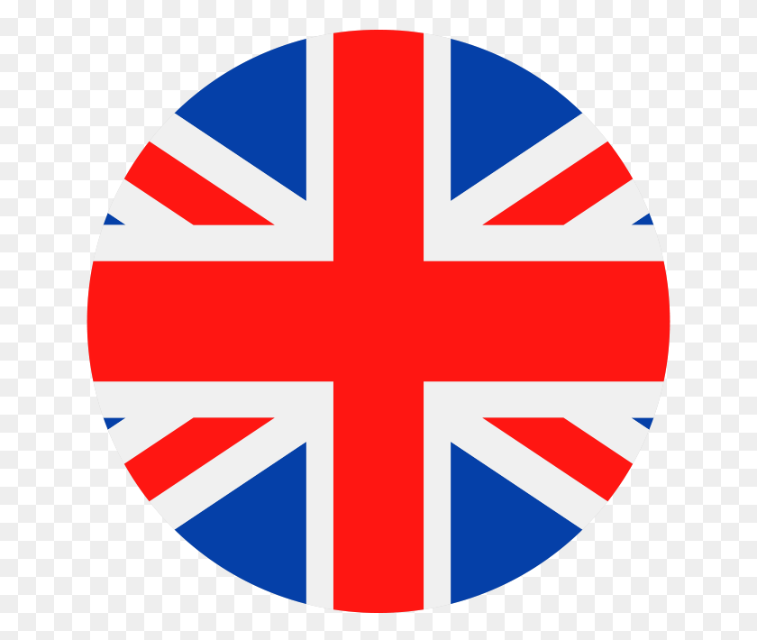 650x650 English Flag Union Jack Round, First Aid, Symbol, Logo HD PNG Download