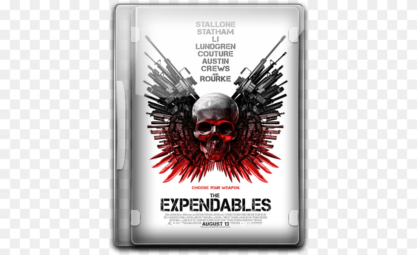 406x513 English Movies 2 Iconset Expendables Logo, Advertisement, Poster Clipart PNG