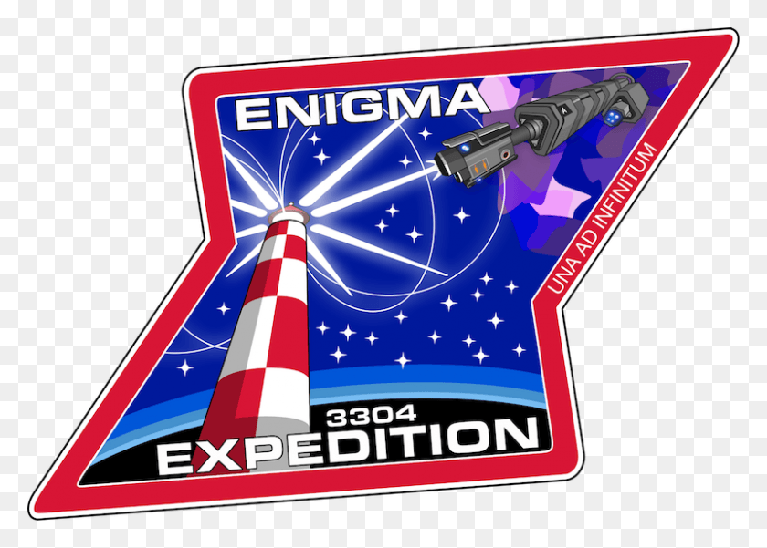 800x555 Enigma Expedition To Colonia For Charity And Forwith Dove Enigma Patch, Poster, Advertisement, Flyer HD PNG Download