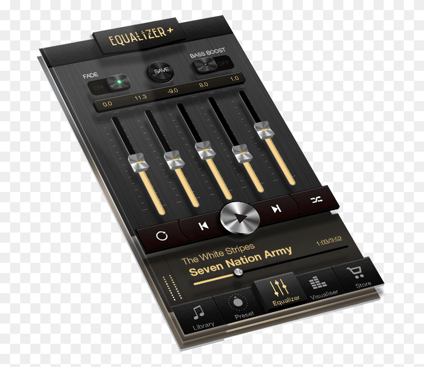 695x666 Enjoy All Features Of A Music Player Combined With Electronic Musical Instrument, Electronics, Computer Keyboard, Computer Hardware HD PNG Download