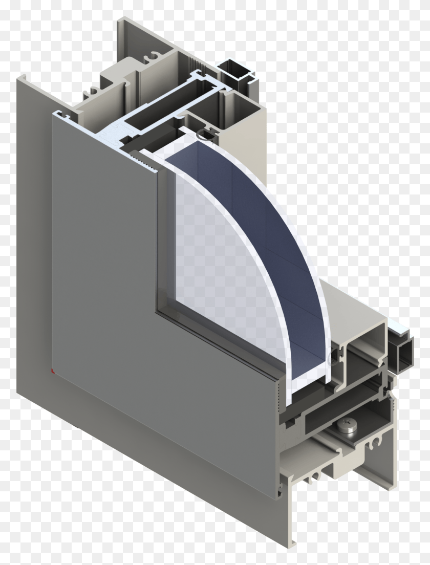 1213x1625 Enlarged Corner Section Frameless Casement Window, Sink Faucet, Machine, Aluminium HD PNG Download