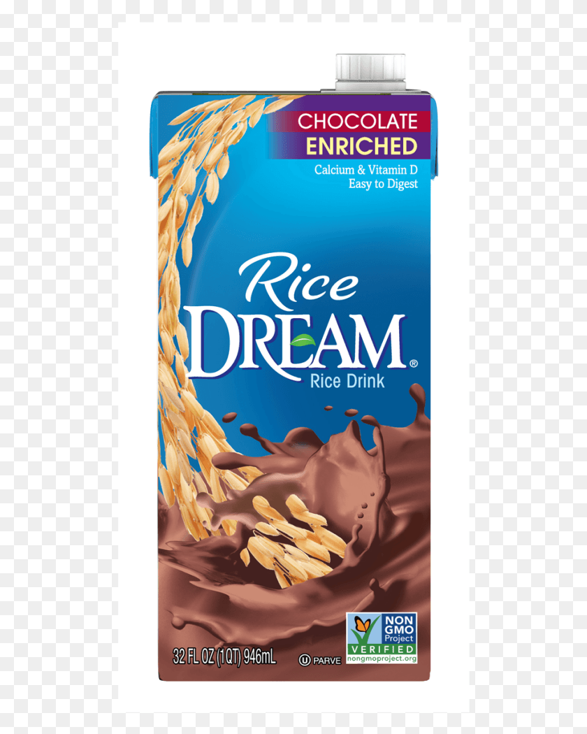 504x990 Обогащенный Шоколадно-Рисовый Напиток Rice Dream Vanilla, Бутылка, Напиток, Алкоголь Png Скачать