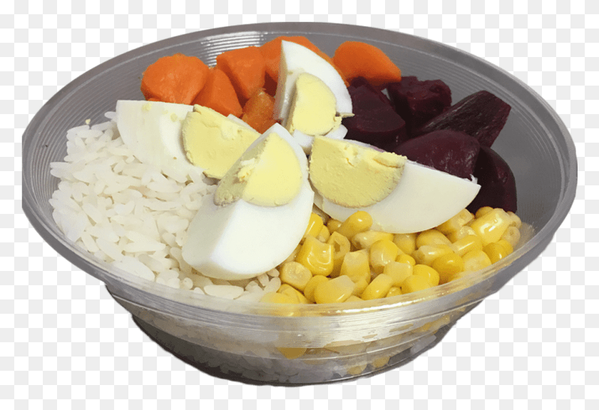 1001x661 Ensalada 2 Boiled Egg, Plant, Food, Dish HD PNG Download