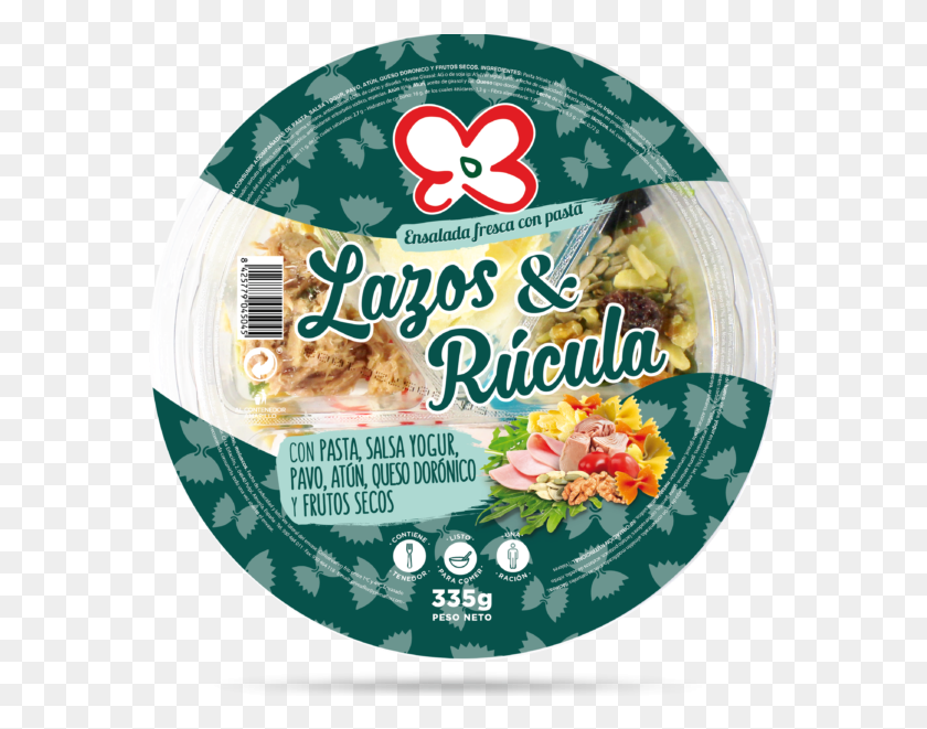 574x601 Ensalada De Lzos Y Rcula Pancit, Bowl, Food, Dish HD PNG Download