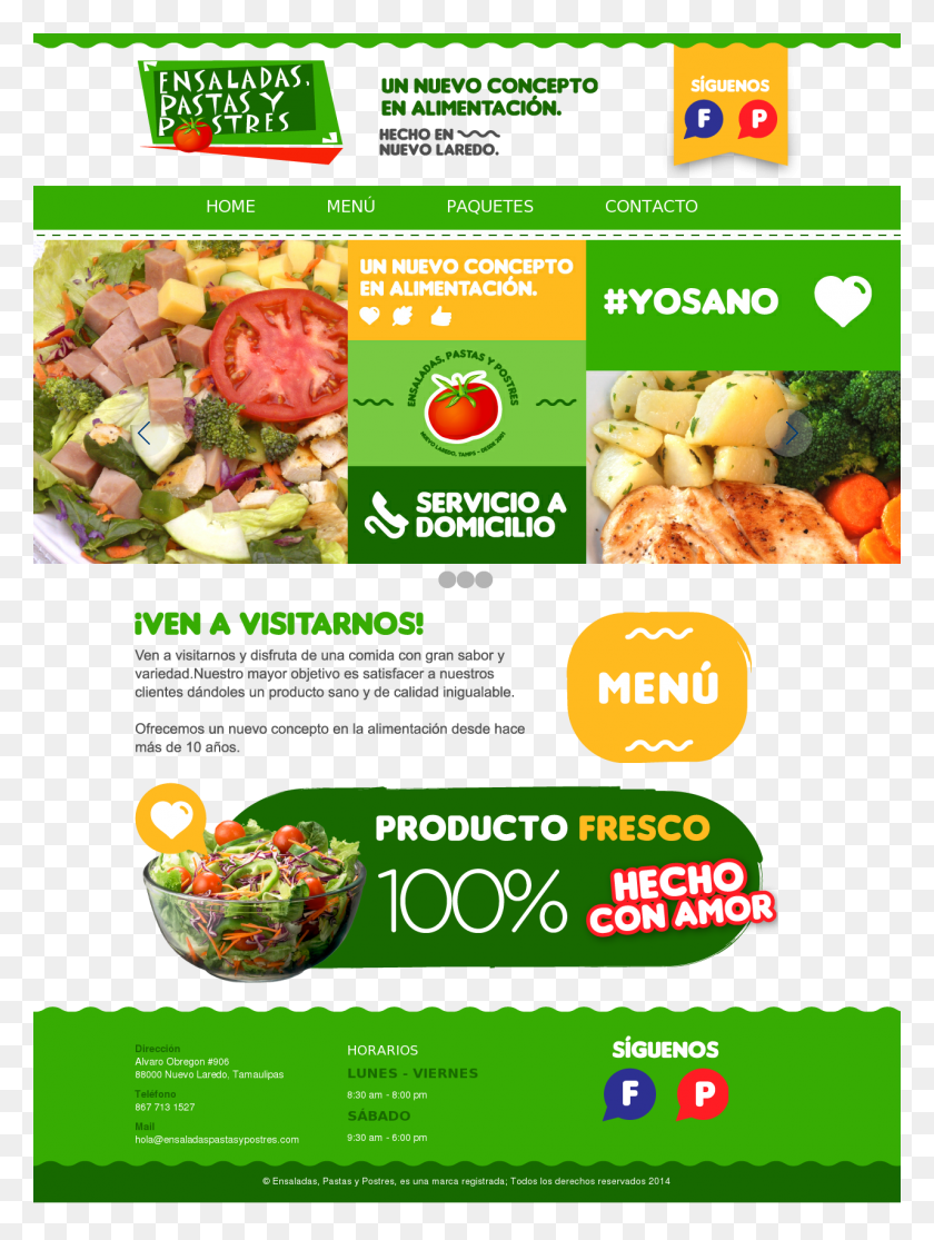 1280x1732 Ensaladas Pastas Y Postres Competitors Revenue And Greek Salad, Advertisement, Poster, Flyer HD PNG Download