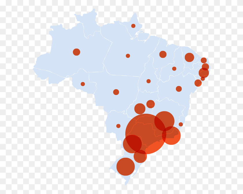 614x614 Enter Image Description Here Mapa Coworking No Brasil, Map, Diagram, Plot HD PNG Download