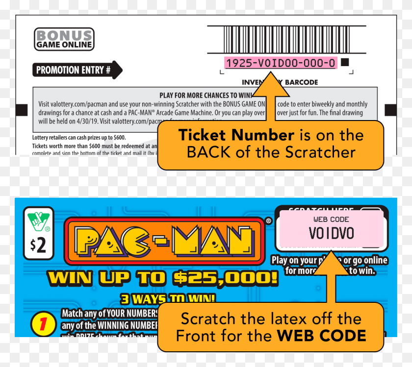 1203x1064 Enter The Bonus Web Code Found On The Upper Right Of Pacman, Pac Man, Text, Flyer HD PNG Download