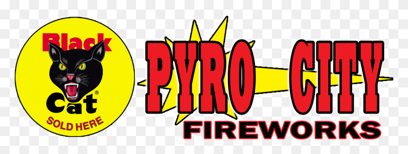 2450x808 Descargar Png Enterprise Holdings Logo Pyro City Fireworks Logo, Texto, Alfabeto, Word Hd Png