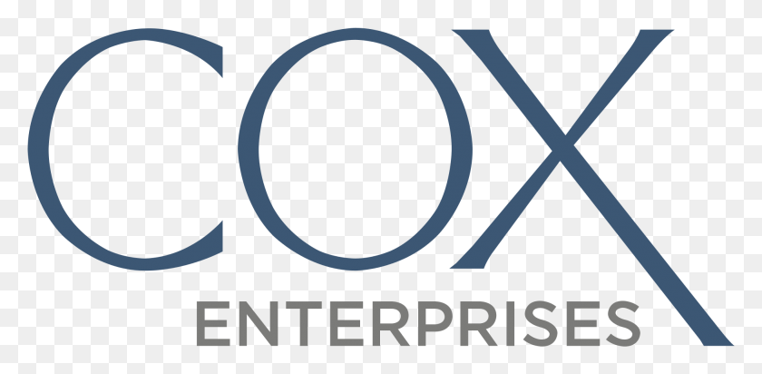 1949x881 Descargar Png Logotipo De La Empresa Cox Enterprises Logotipo, Texto, Alfabeto, Símbolo Hd Png