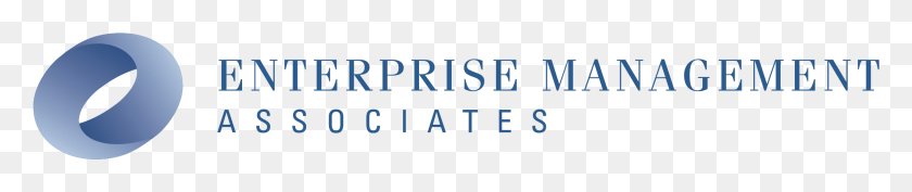 2191x329 Enterprise Management Associates Logo Transparent Electric Blue, Text, Alphabet, Number HD PNG Download