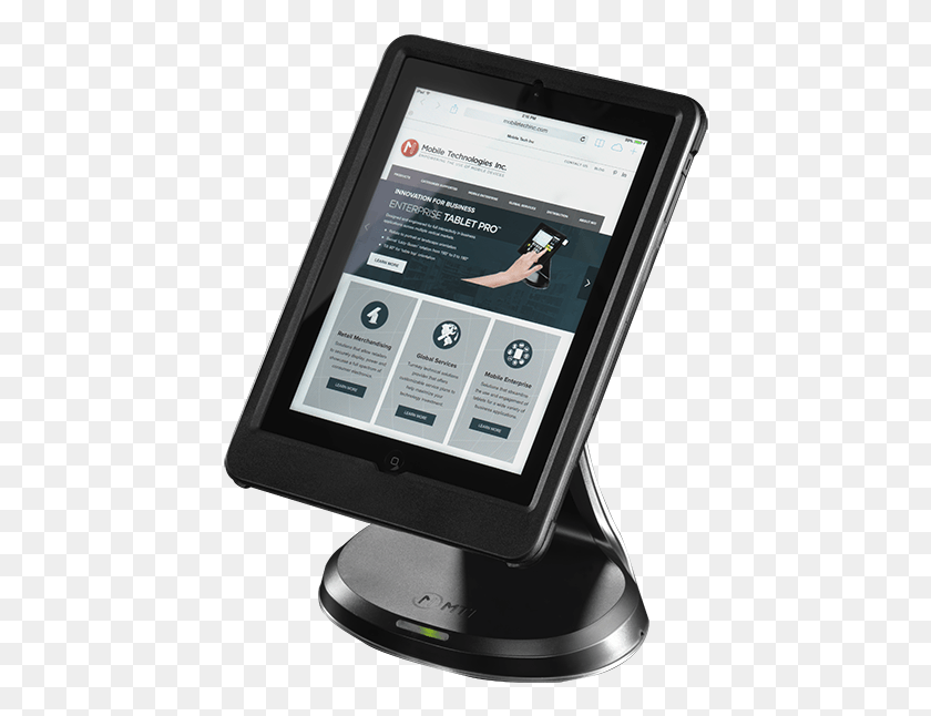 438x586 Enterprise Tablet Lite For Ipad 4 Kiosk Ccm06520 Mobile Device, Mobile Phone, Phone, Electronics HD PNG Download