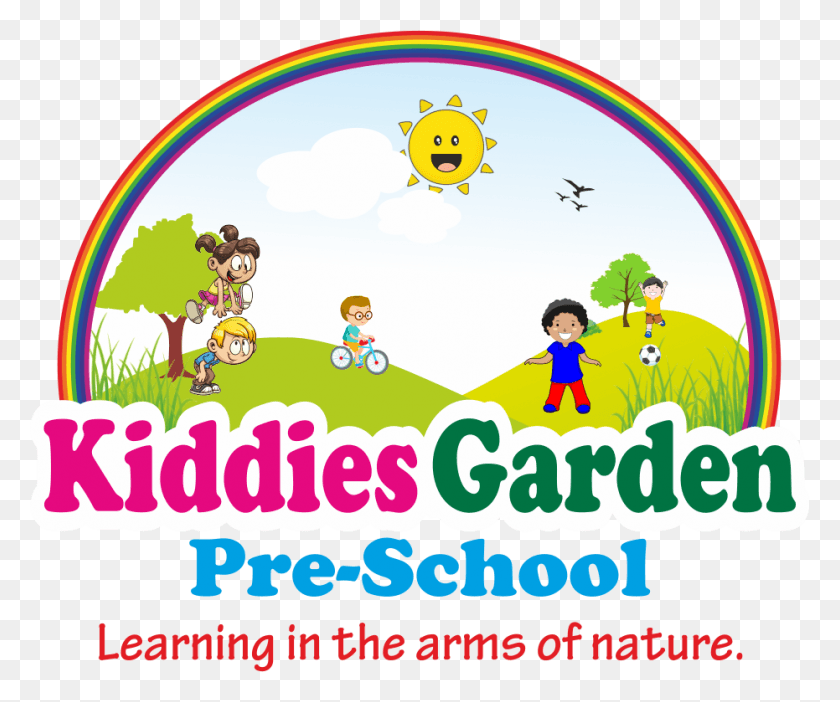 931x767 Environment Clip Black And White Huge Kids Garden School, Text, Label, Person HD PNG Download