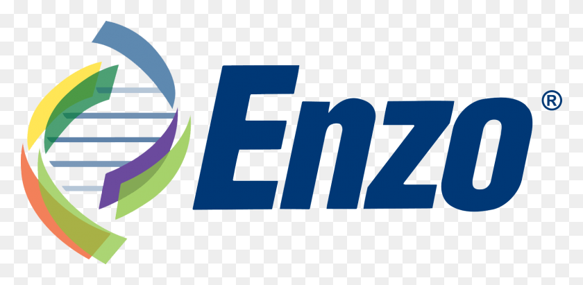 1600x722 Enzo Logo Enzo Life Sciences Logo, Symbol, Trademark, Text HD PNG Download