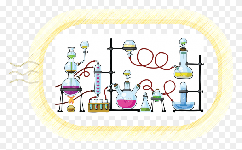 1466x871 Enzyme Factory Chemical Synthesis, Doodle HD PNG Download