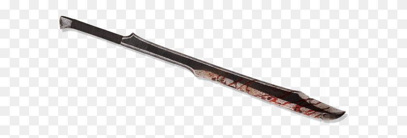 601x226 Epe Courte Slasher Bloody Print Brush, Weapon, Weaponry, Blade HD PNG Download