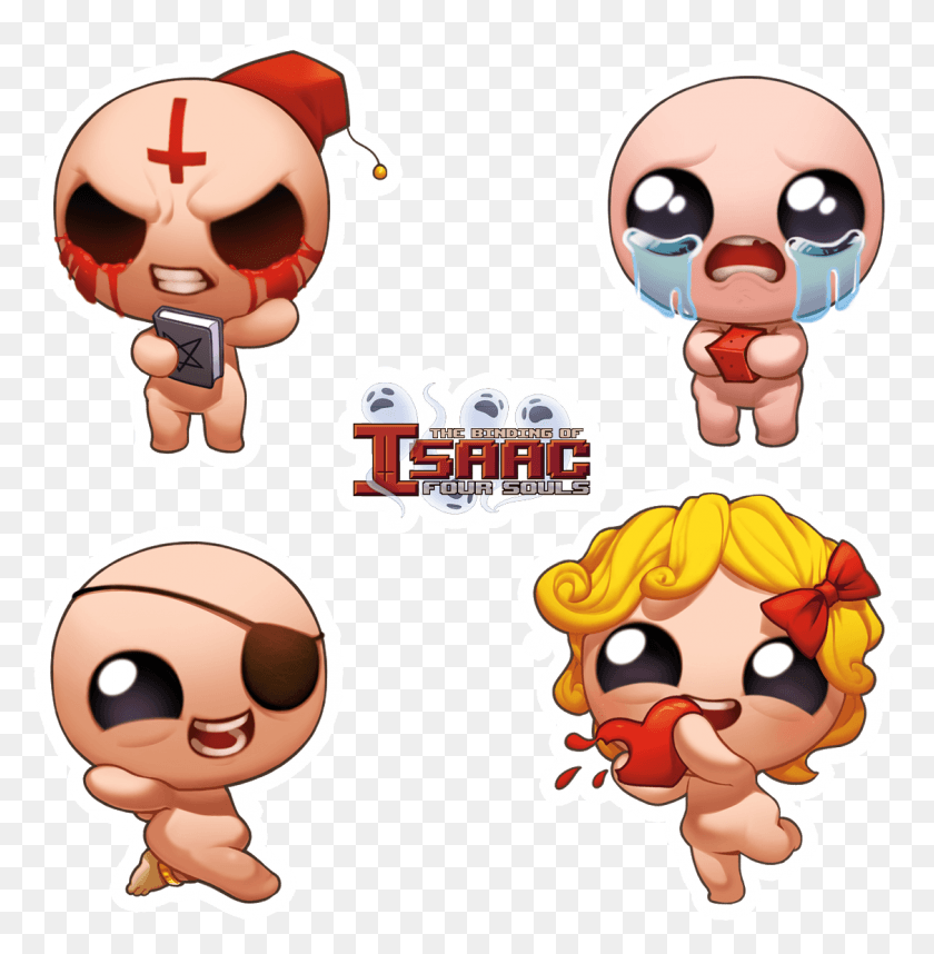 1125x1151 Epic Four Souls Roundup Binding Of Isaac Four Souls, Label, Text, Super Mario HD PNG Download