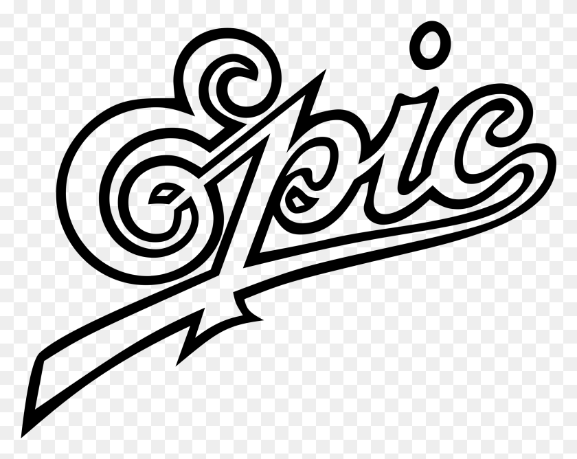 2331x1817 Epic Logo Прозрачный Логотип Epic Records, Серый, Мир Варкрафта Png Скачать